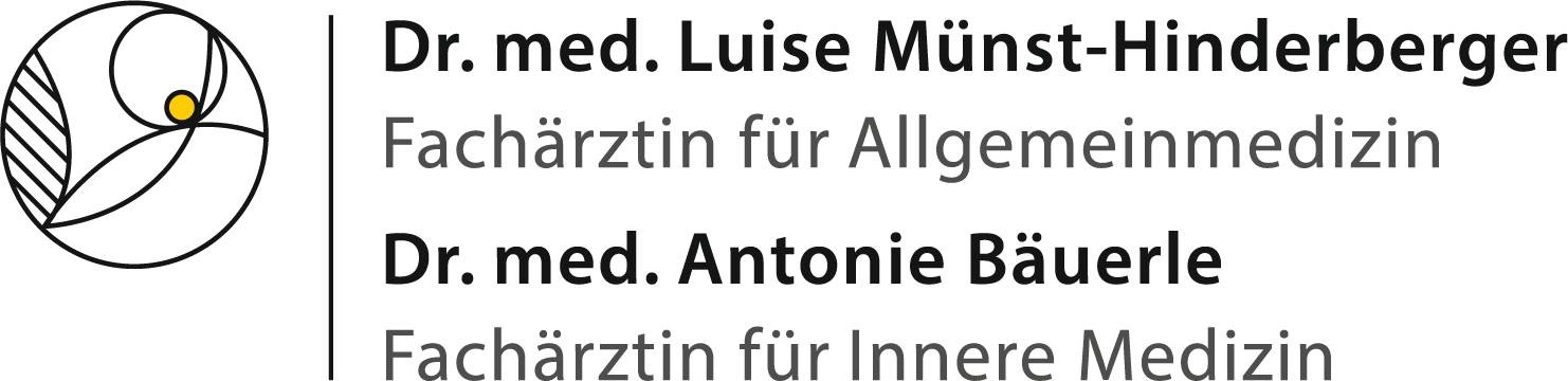 Logo zur Praxis Dr. med. Luise Münst-Hinderberger und Dr. med. Antonie Bäuerle